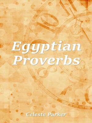 cover image of Egyptian Proverbs